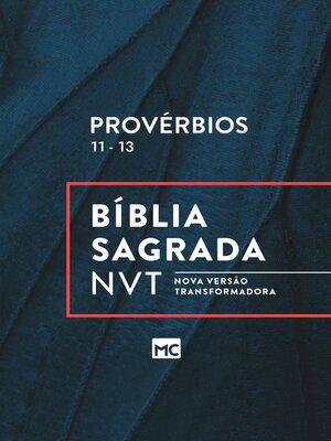 cover image of Provérbios 11--13